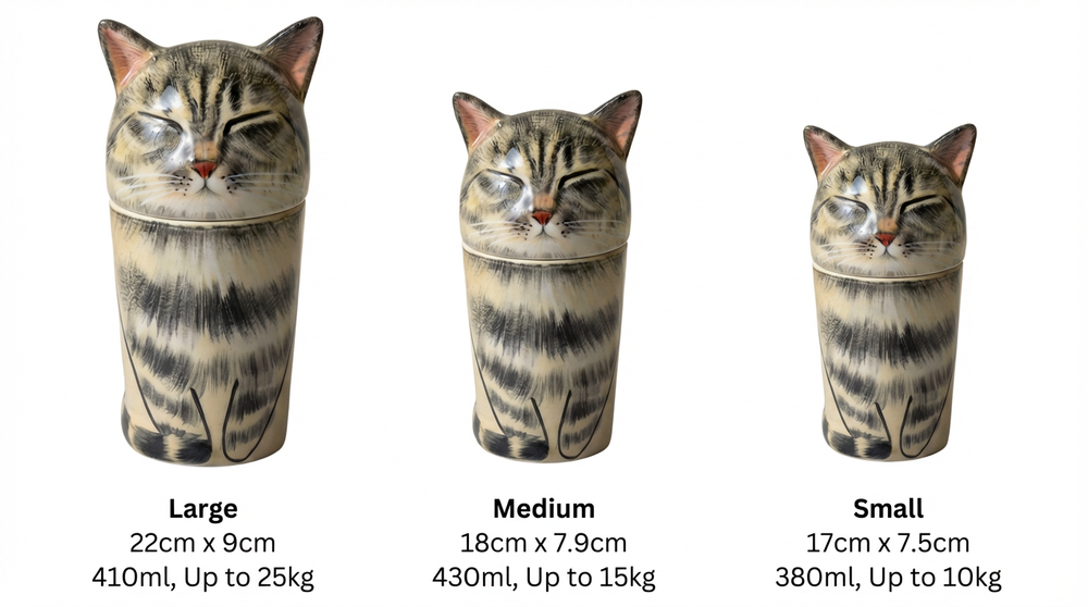 Held in Porcelain — Custom Hand-Painted Pet Portrait Urn