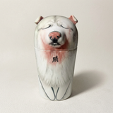 Held in Porcelain — Custom Hand-Painted Pet Portrait Urn