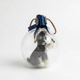 A Little World — Custom Felt Pet Globe Ornament