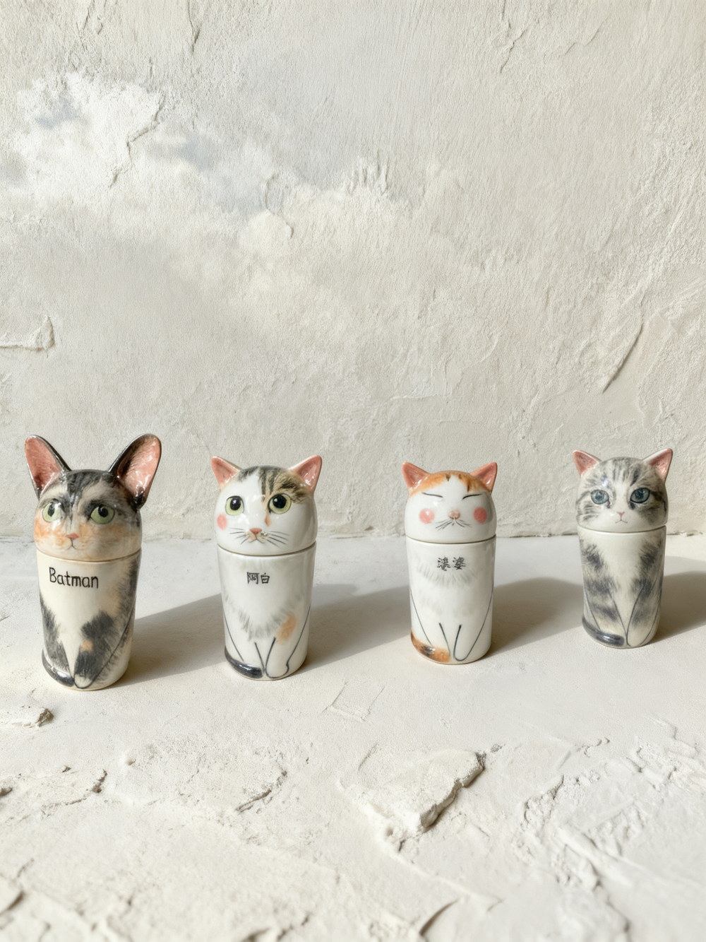 Held in Porcelain — Custom Hand-Painted Pet Portrait Urn