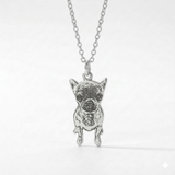Custom sterling silver pet necklace image 3