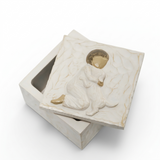 Still Together — White Angel Child Pet Memorial Urn