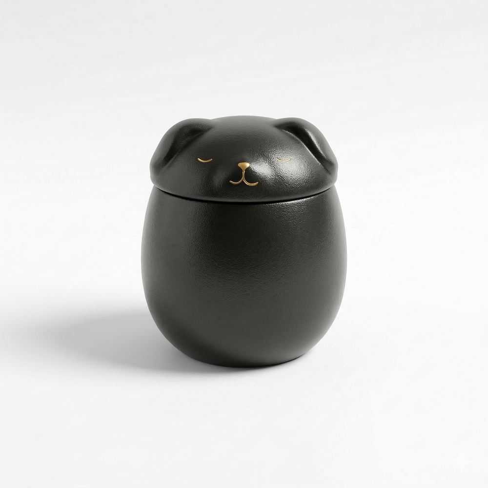 Their Shape, at Rest — Ceramic Cat & Dog Memorial Urn