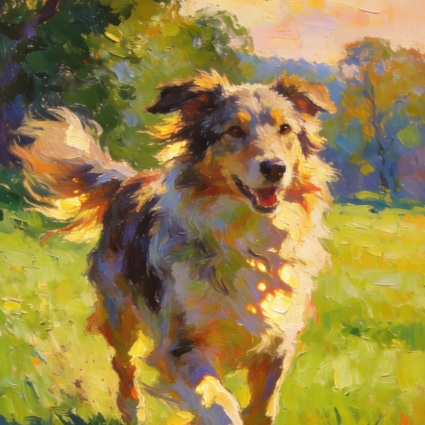 As They Always Were — Custom Timeless Oil Pet Portrait