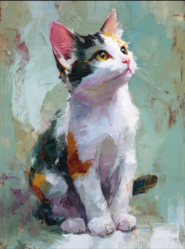 As They Always Were — Custom Timeless Oil Pet Portrait